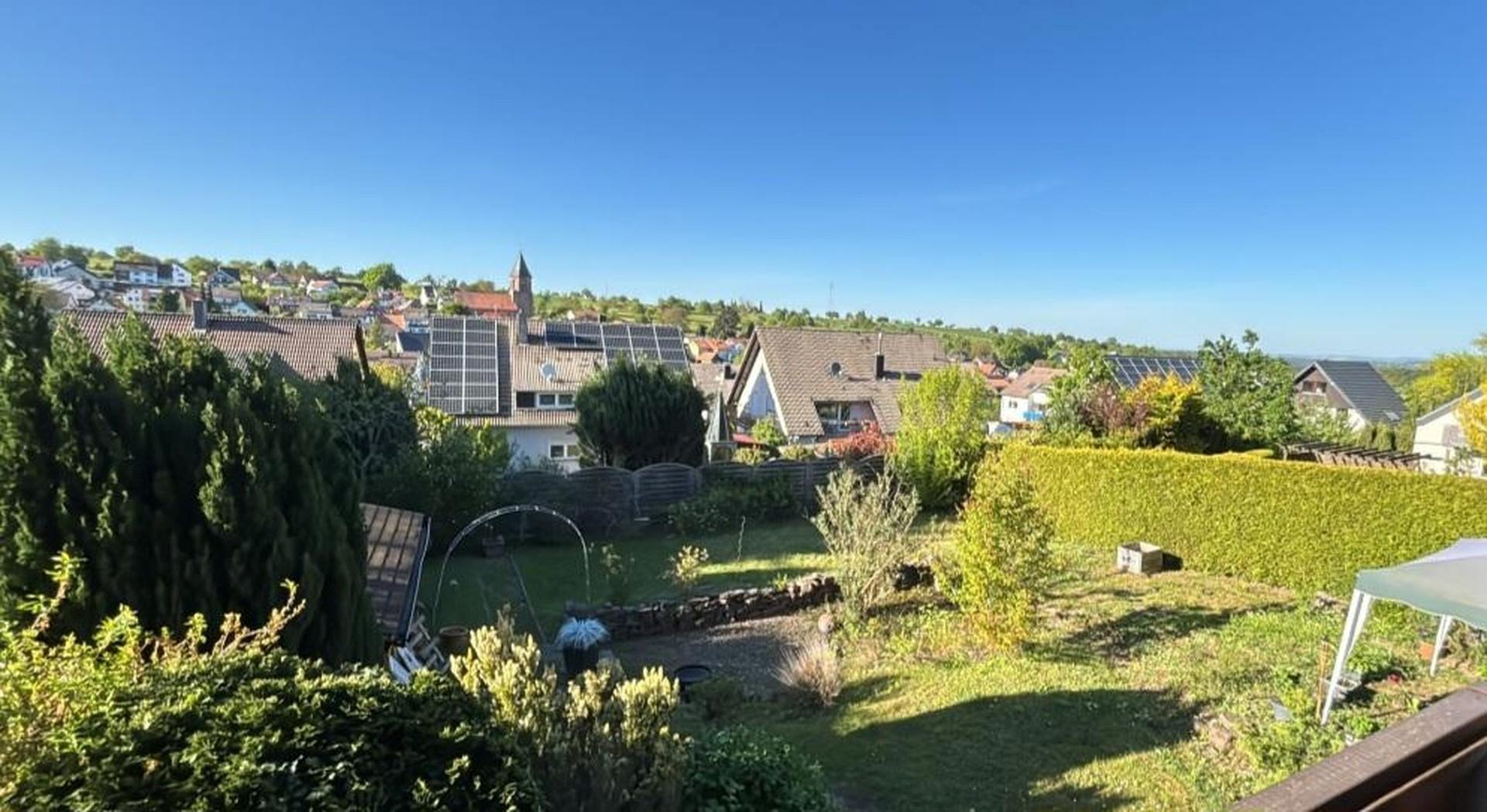 Balkon mit Fernsicht