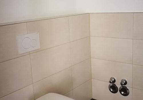Badezimmer leer