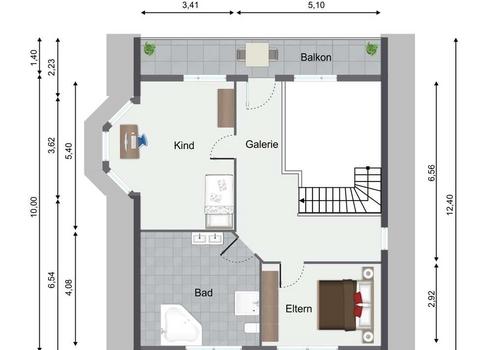 Grundriss Dachgeschoss