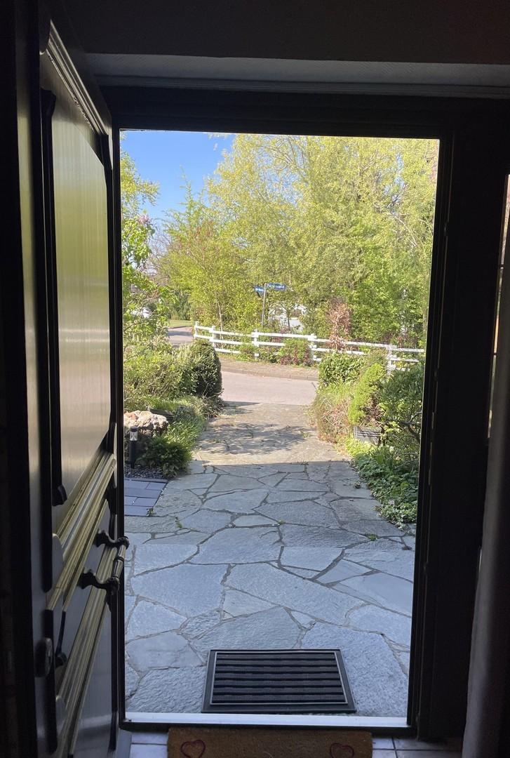 Blick in den Vorgarten