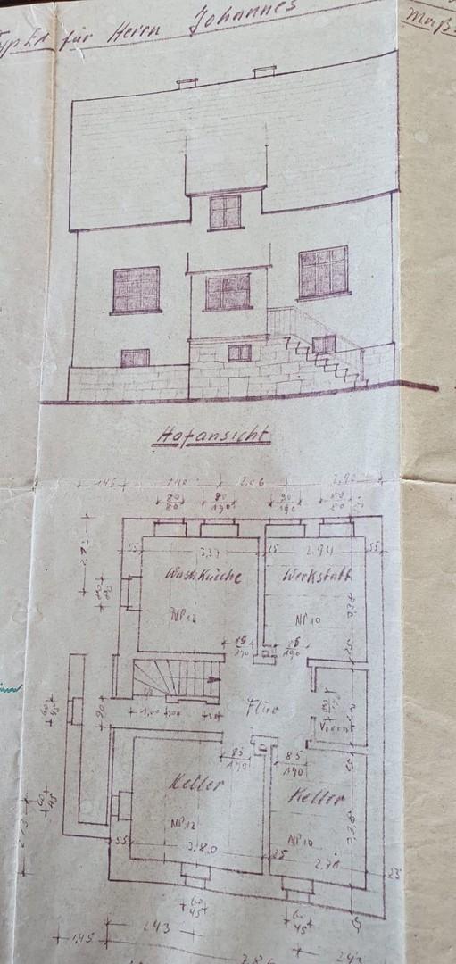 Grundriss Keller