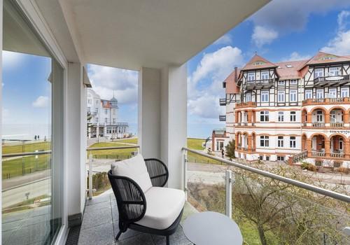 Balkon mit Ostseeblick