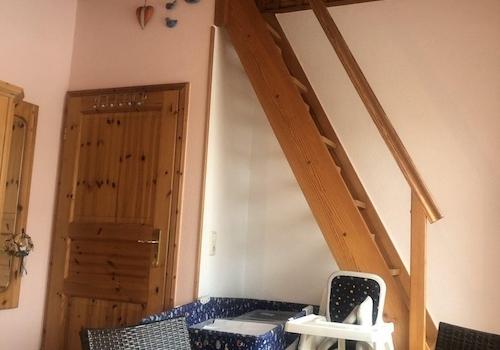 Treppe zur Galerie