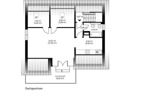 Grundriss DG