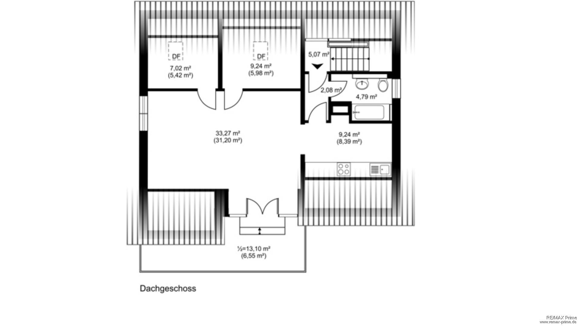 Grundriss DG