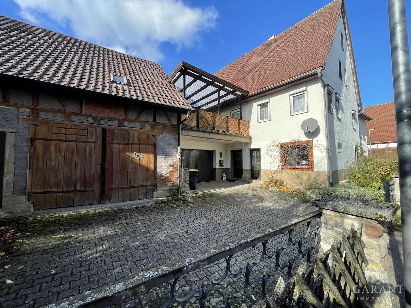 Ansicht Hauseingang-