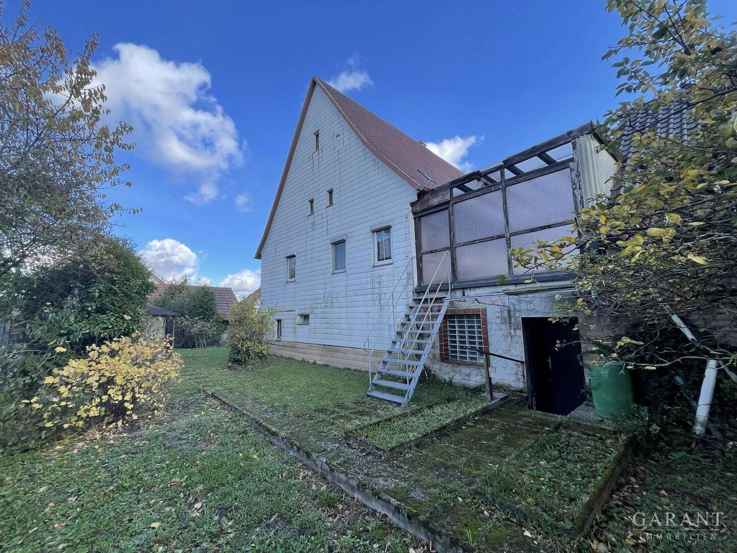 Ansicht hinten-