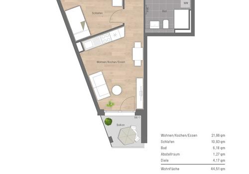 Grundriss Whng. 3201 (Seite 1)