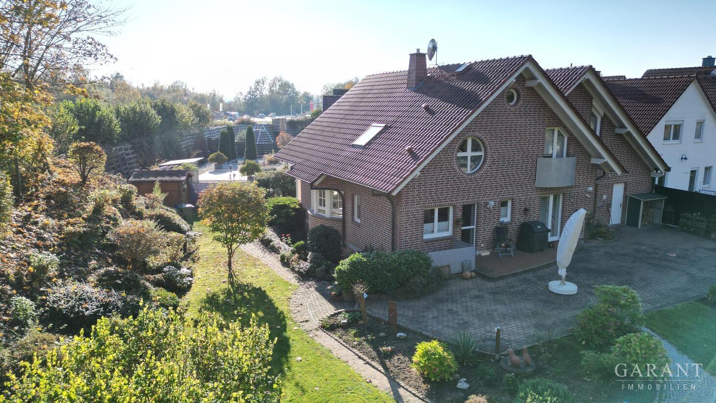 Haus hintere Ansicht