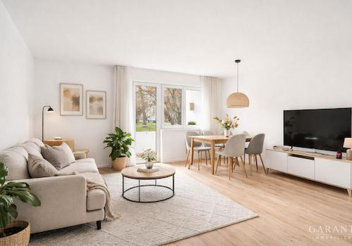 KI-Visualisierung Wohn-Esszimmer