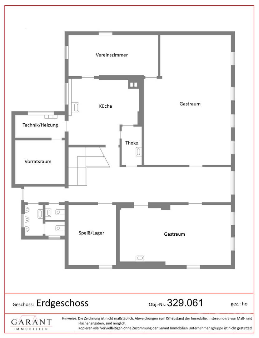 Grundriss Erdgeschoss