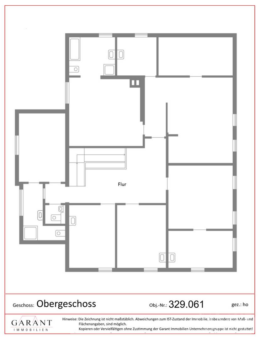 Grundriss Obergeschoss
