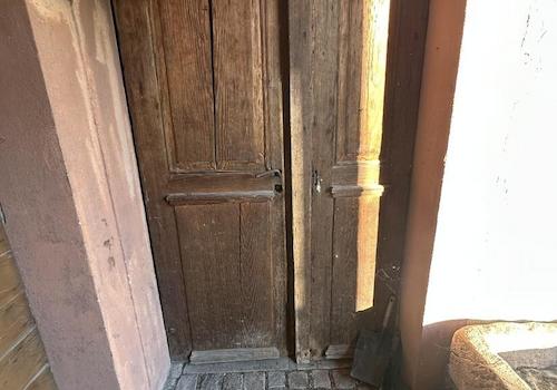 Eingang zum Stall