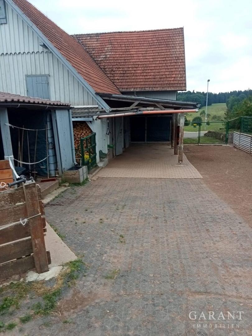 Zugang Stall