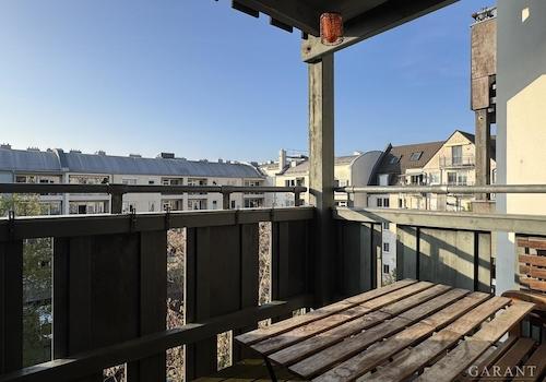 Balkon Innenhof