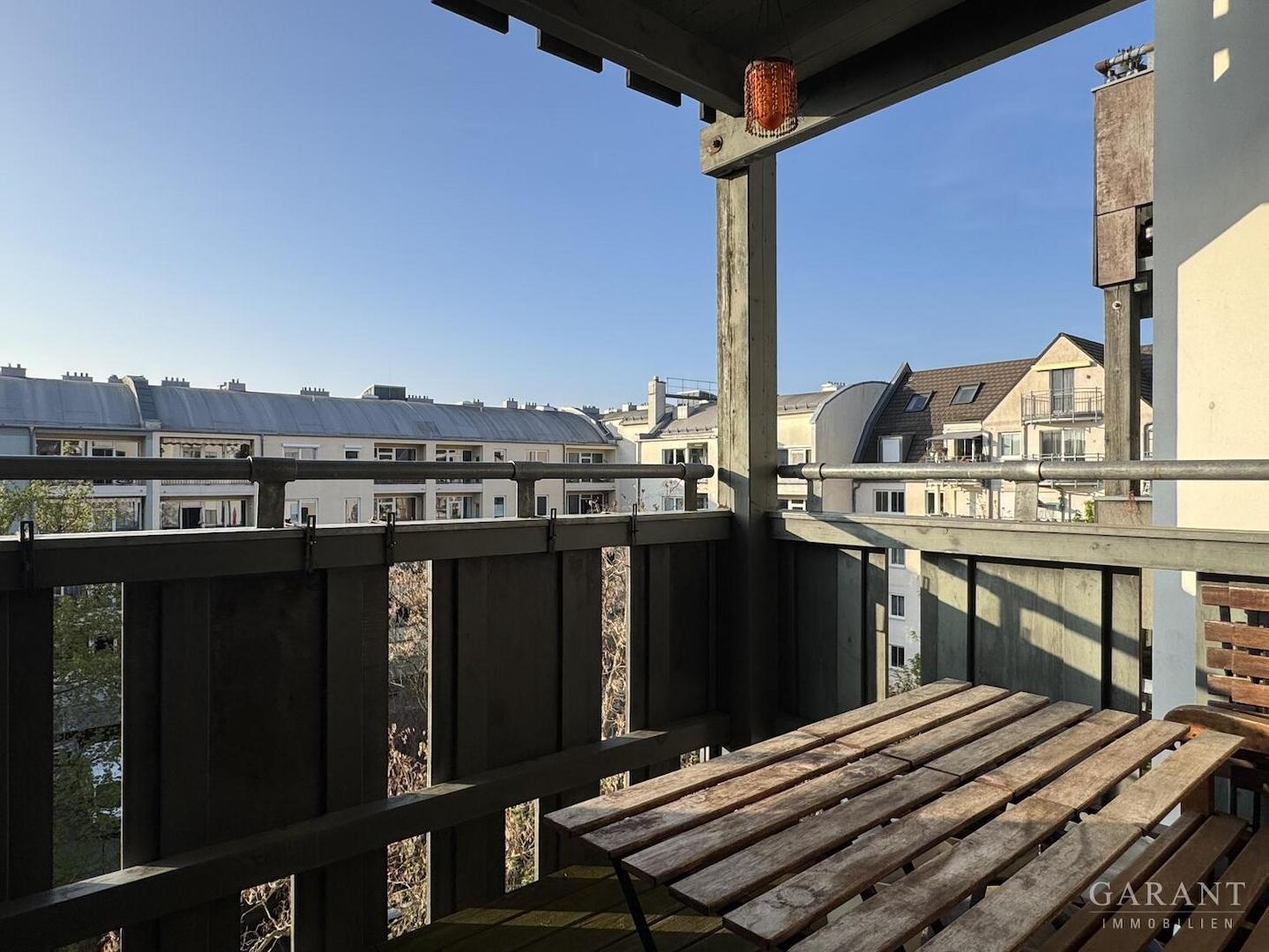 Balkon Innenhof