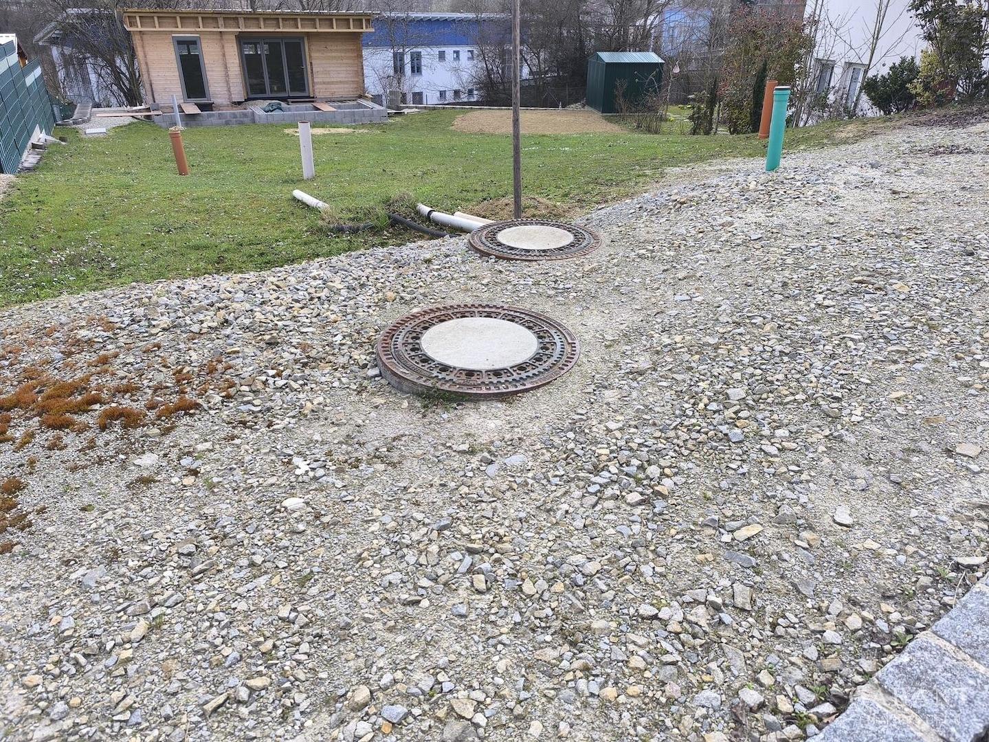 Erschliessung Grundstück