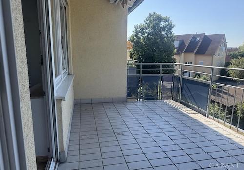 grosser Balkon