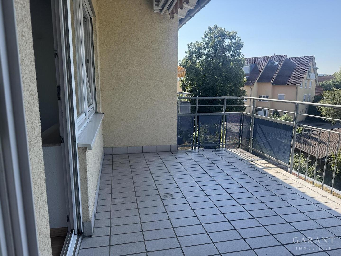 grosser Balkon