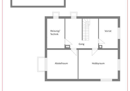 Grundriss Kellergeschoss