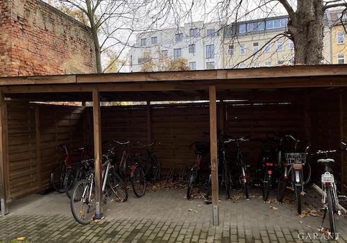 Fahrrad-Parkplatz