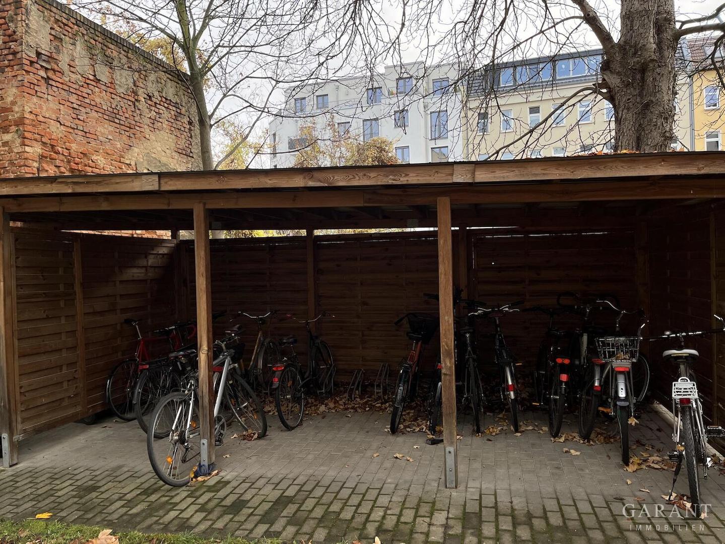 Fahrrad-Parkplatz