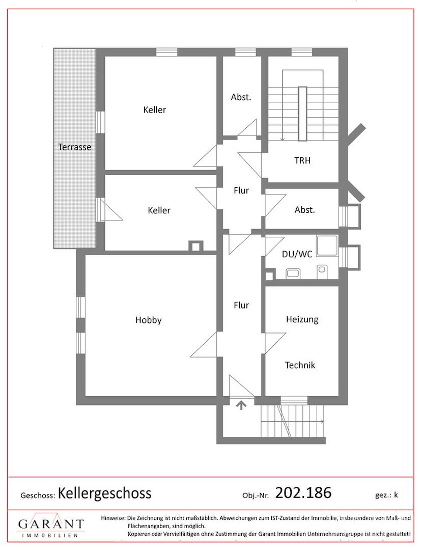 Grundriss Kellergeschoss