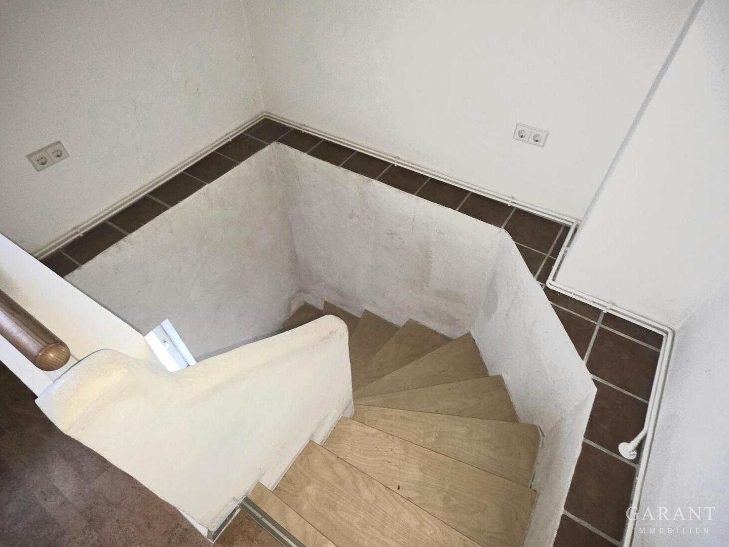 Treppe ins OG