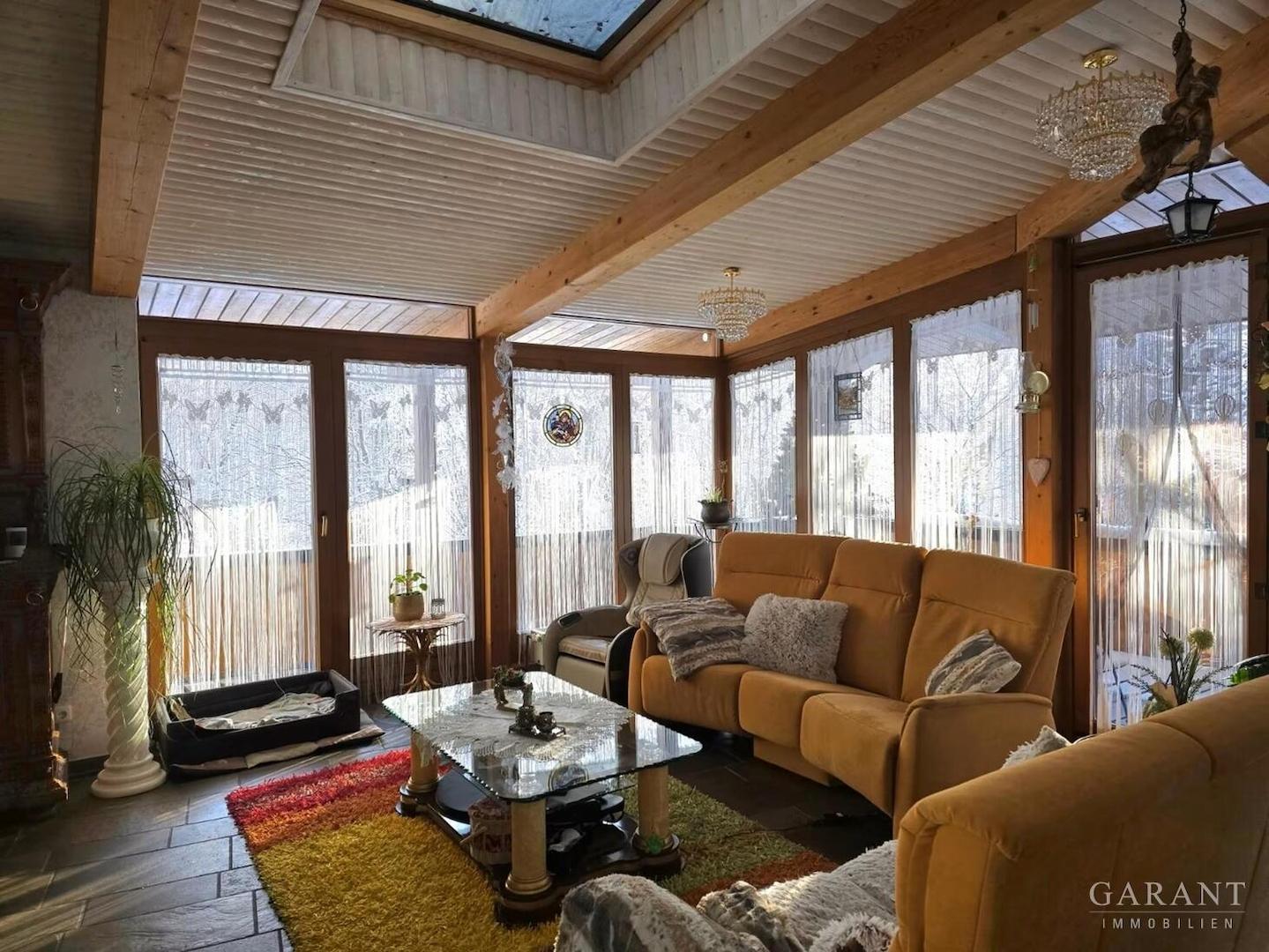 Wohnzimmer Wintergarten
