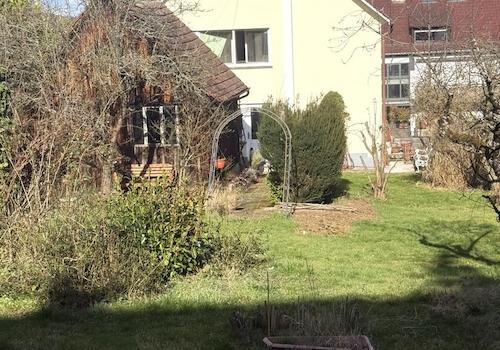Blick vom Garten