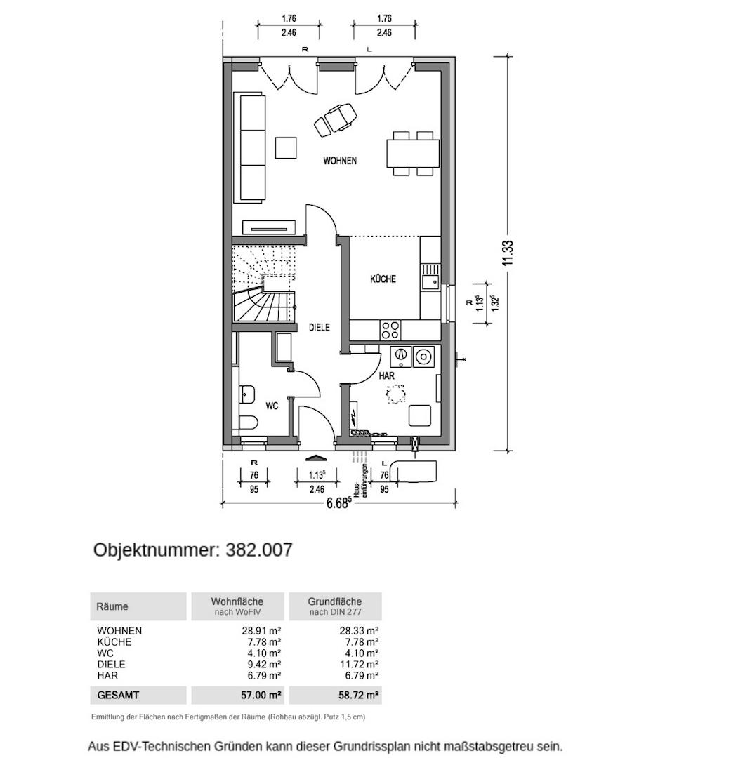 Grundriß EG