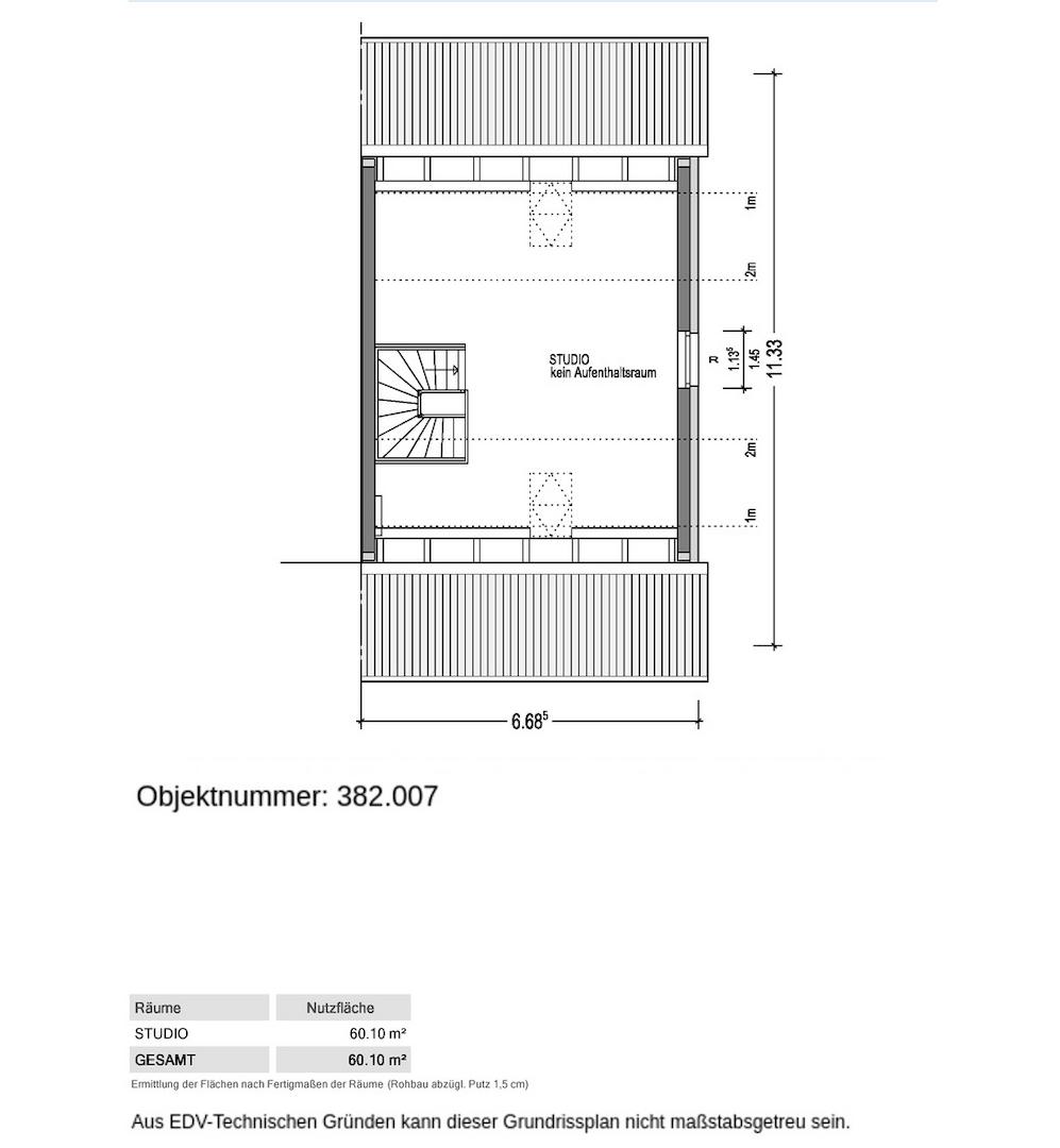 Grundriß DG