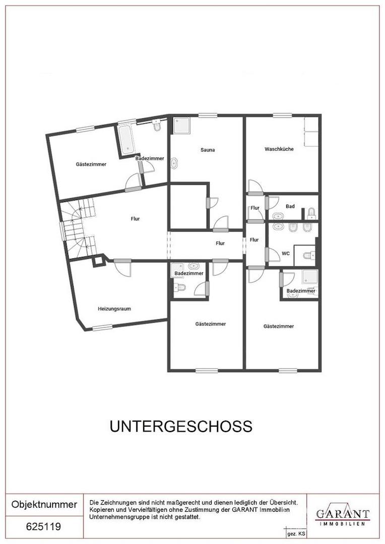 Grundriss Untergeschoss