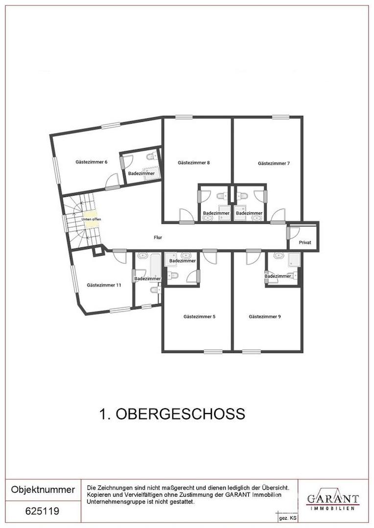 Grundriss Obergeschoss