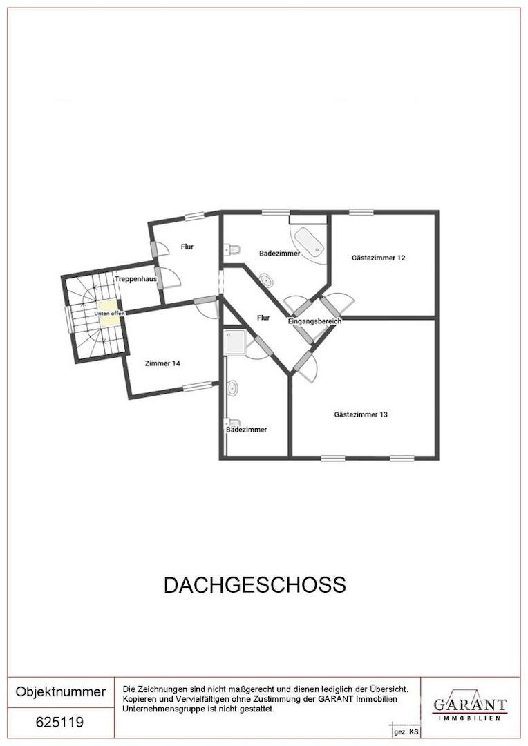 Grundriss Dachgeschoss