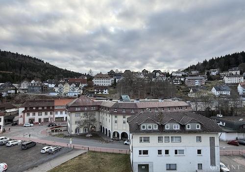Aussicht vom Balkon