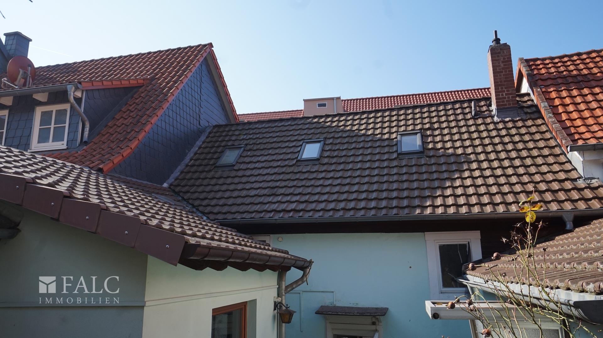 Blick vom Innenhof