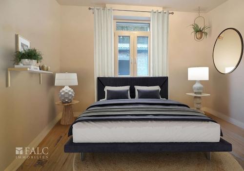 Schlafzimmer - visualisiert