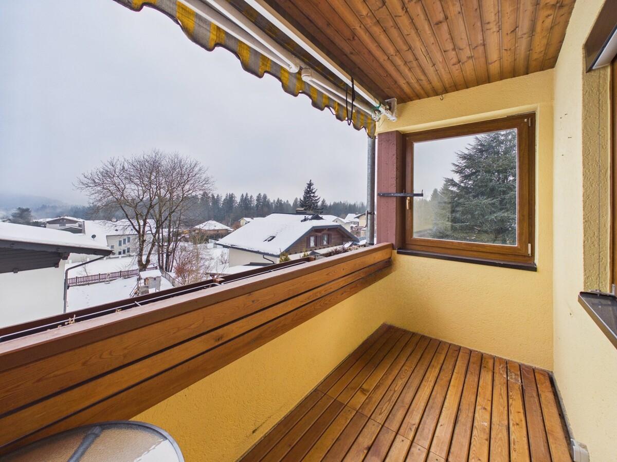 Loggia überdacht und windgeschützt