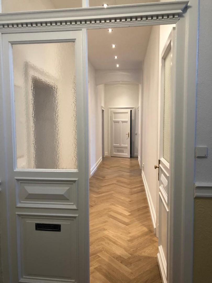 Blick in die Wohnung 
