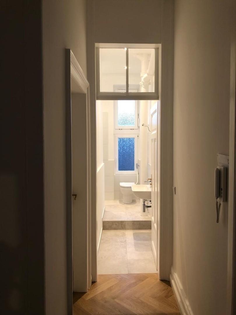 Blick in die Toilette 