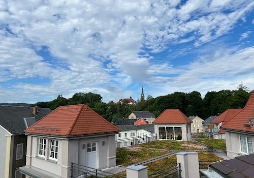 Blick von Ihrer künftigen Dachloggia