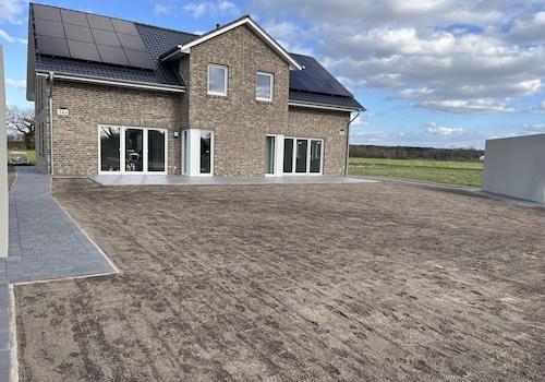 Ansicht Terrasse - Westseite 