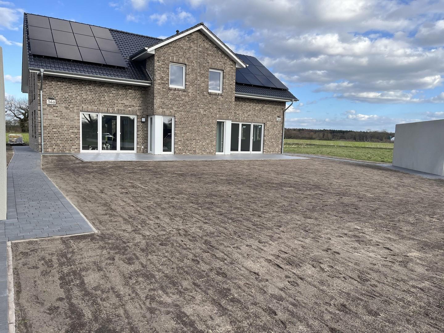Ansicht Terrasse - Westseite 