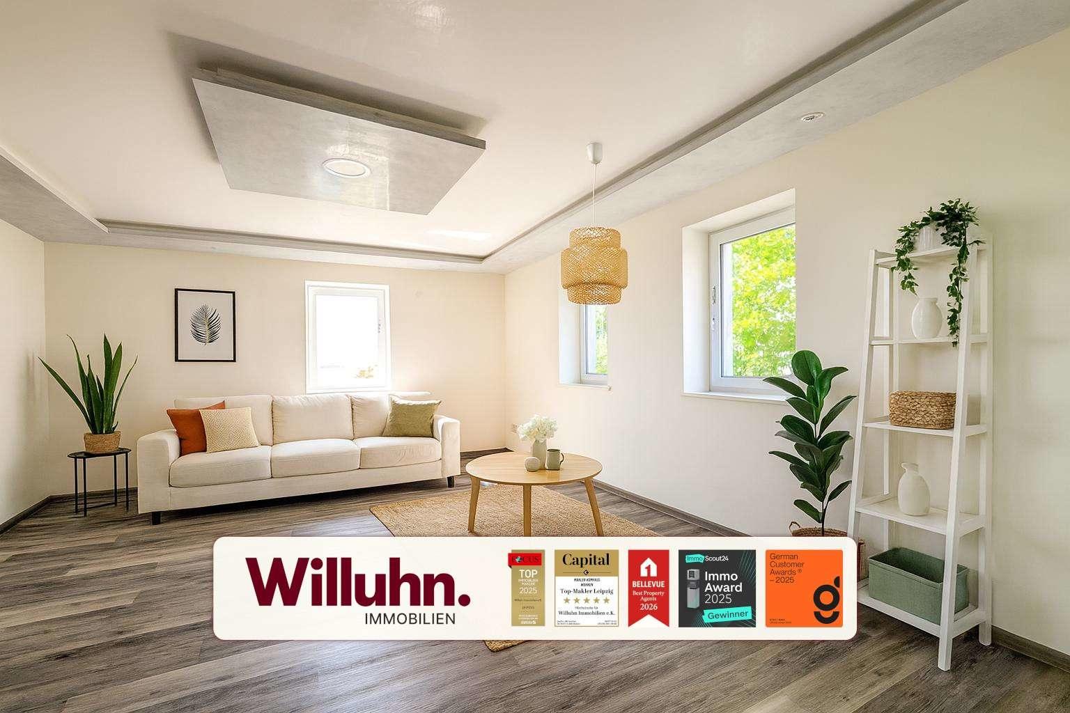 Helles Wohnzimmer