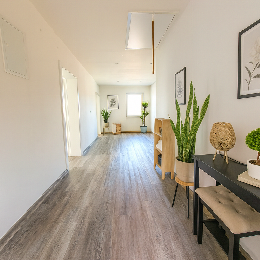 Einladender Flur