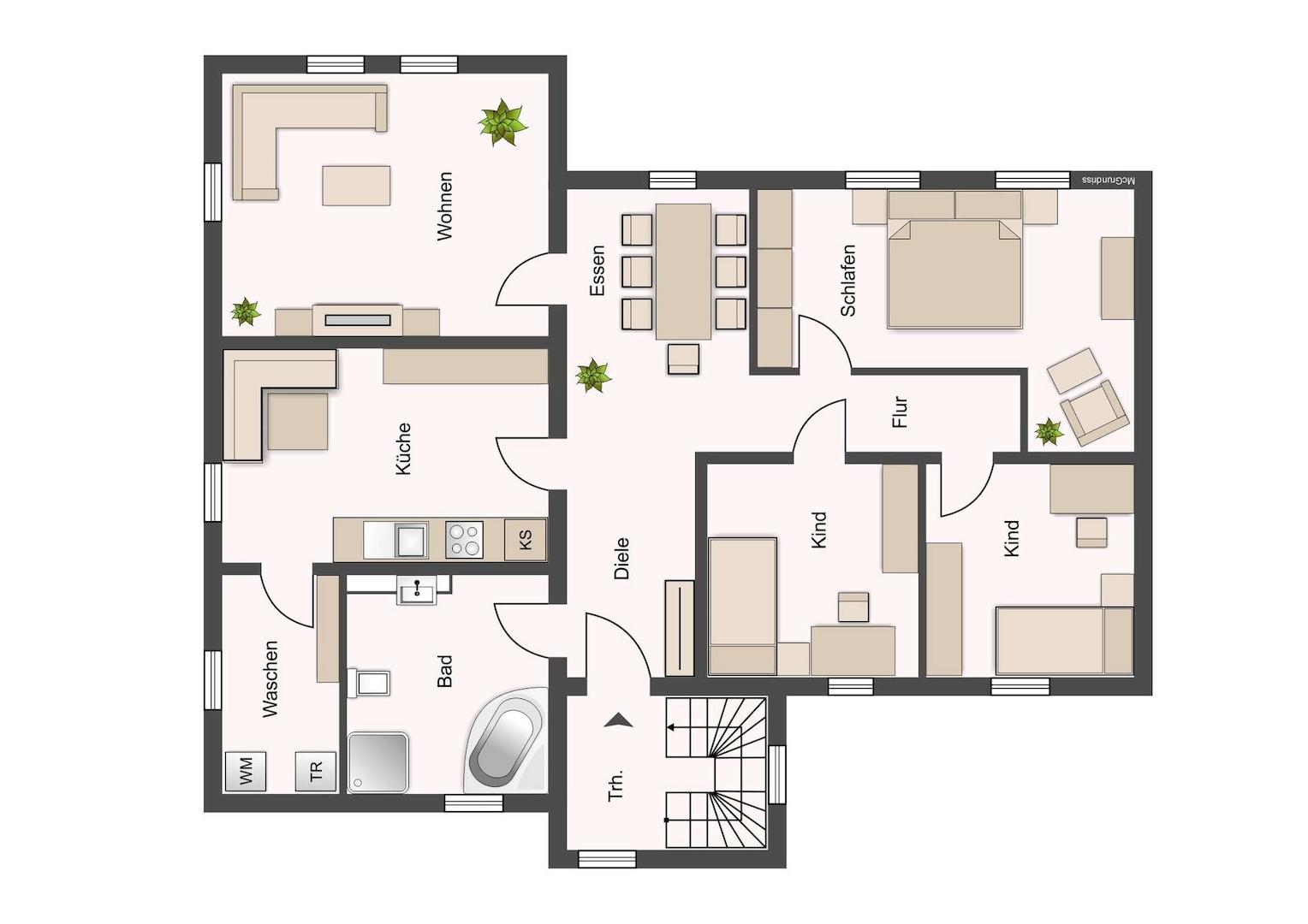 Grundriss 1. OG