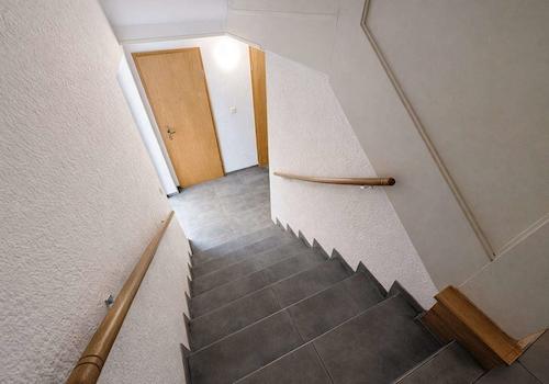 Vor der Wohnung