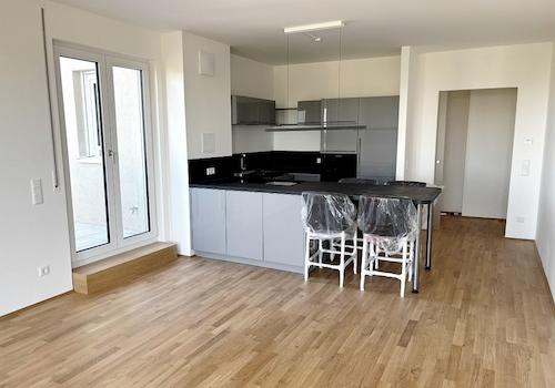 Wohn-/Essbereich mit Terrassenzugang