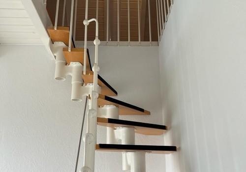 Treppenaufgang zur Maisonette